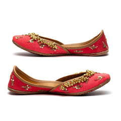 Naaz Rose Pink Jutti