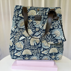 Blue & White Everyday Tote Bag