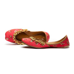 Naaz Rose Pink Jutti