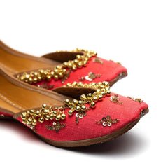 Naaz Rose Pink Jutti