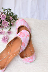 Cherry Blossom Pastel Pink Fabric Jutti