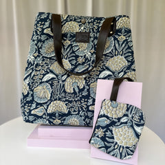 Blue & White Everyday Tote Bag