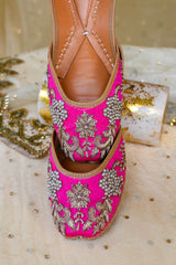 Gulroz - Hot Pink Jutti