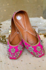 Gulroz - Hot Pink Jutti